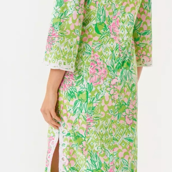 Lily Pulitzer Shealyn Stretch Maxi Caftan - Picture 2 of 2